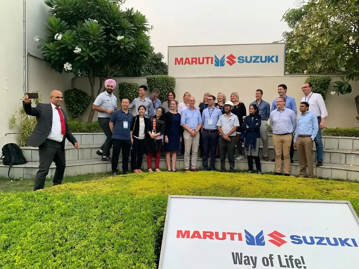 ECLEAR Representatives Visit Maruti Suzuki India Facility — Event photos. 4