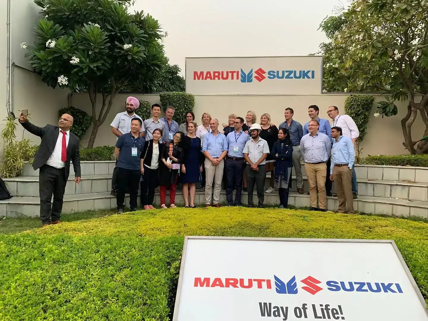 ECLEAR Representatives Visit Maruti Suzuki India Facility — Event photos. 5